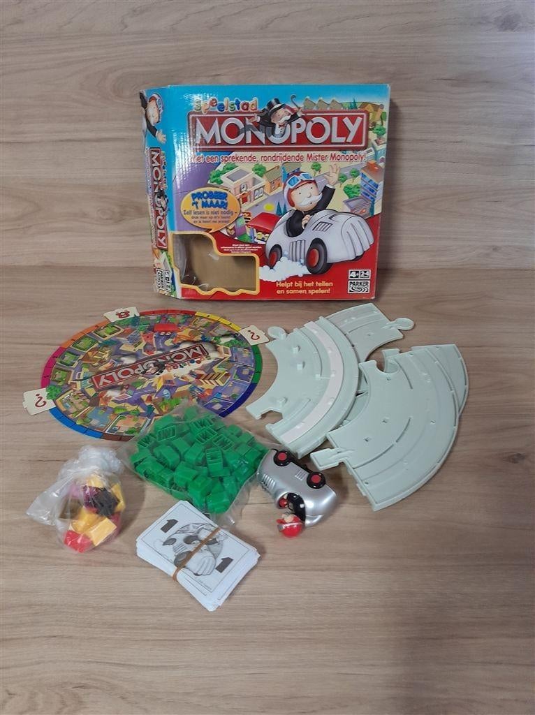 monopoly speelstad - s1807, Hobby en Vrije tijd, Verzenden, Zo goed als nieuw
