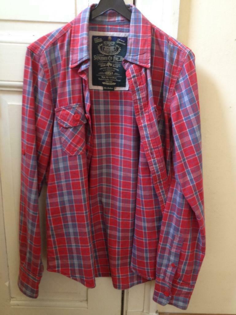 chemise Superdry enfant taille médium, Enlèvement ou Envoi, Porté, Superdry