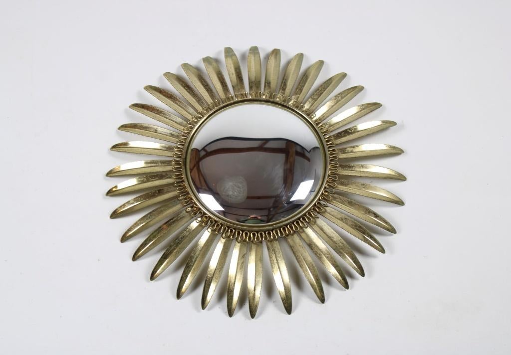 vintage zonnespiegel, Ophalen, Rond, Minder dan 50 cm, Minder dan 100 cm