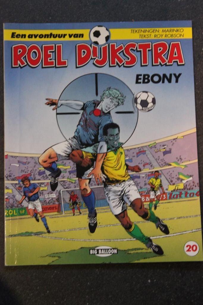 STRIP SC ROEL DIJKSTRA 20 EBONY EERSTE DRUK, Enlèvement ou Envoi