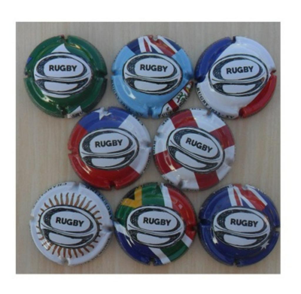 Champagne capsules - Generieken Rugby 2023 (G 1328), Envoi