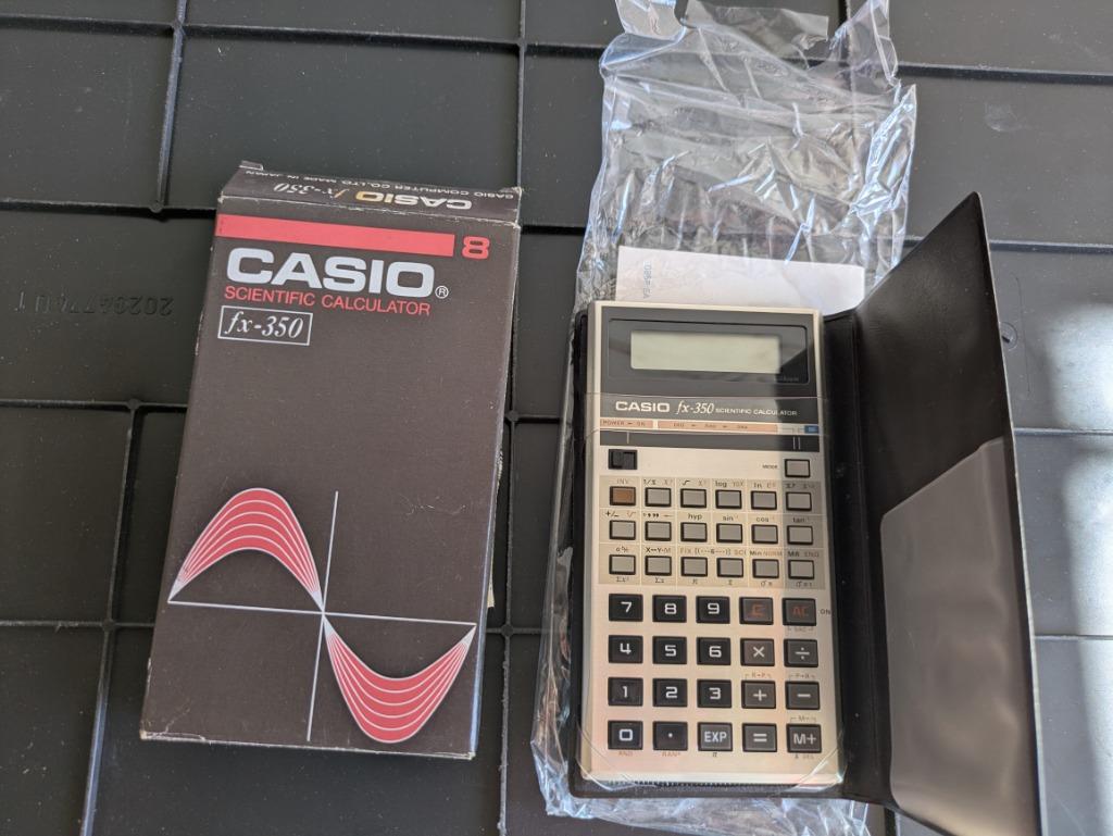 Calculatrice scientifique Casio fx-350, Enlèvement, Comme neuf
