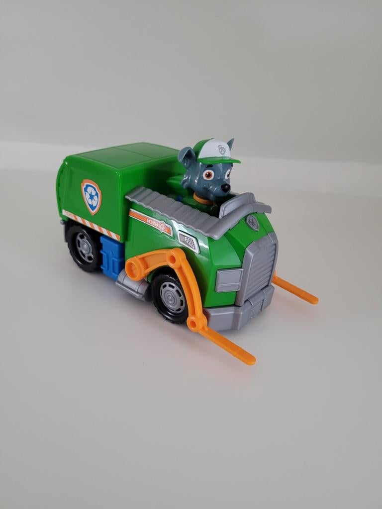 PAW Patrol Voertuig met pup Rocky, Ophalen, Zo goed als nieuw
