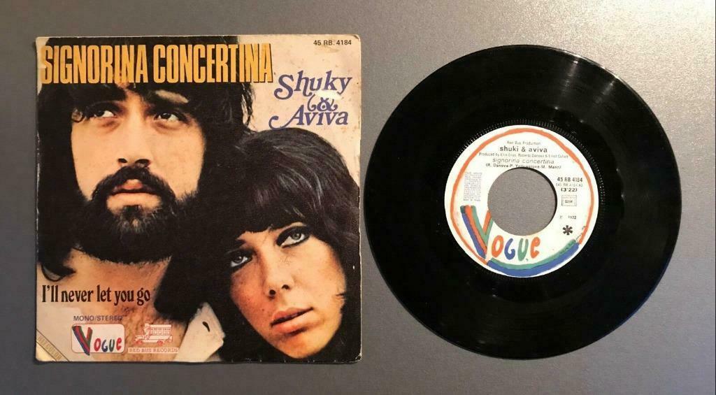 Vinyle de Shuky et Aviva, Enlèvement ou Envoi, Utilisé, Autres genres, Single