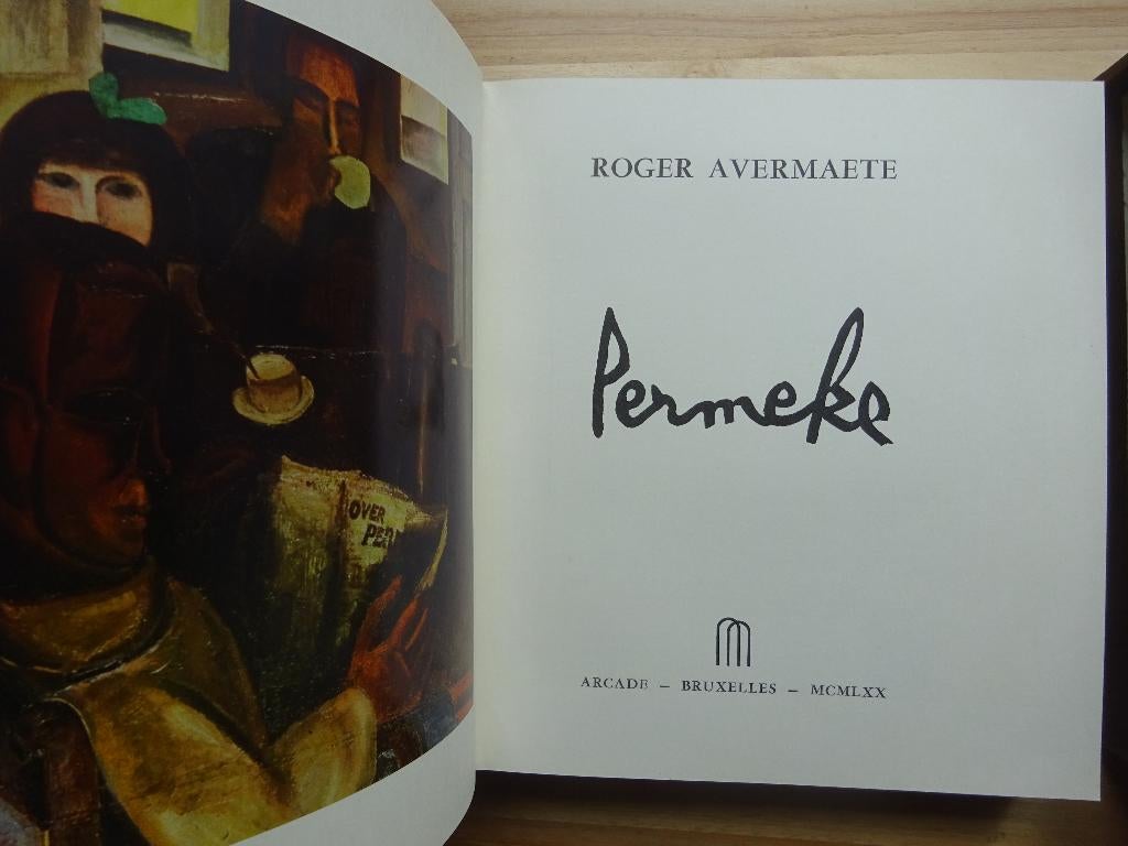 Constant Permeke, Arcade 1970, monographie, Livres, Peinture et dessin, Enlèvement ou Envoi, Utilisé, Roger Avermaete