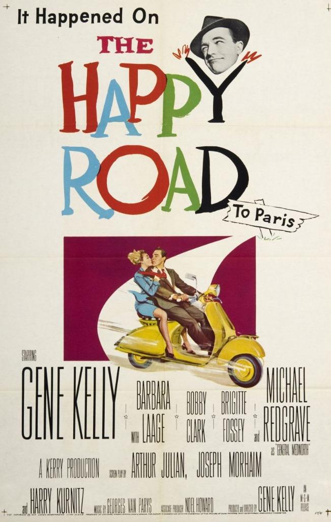 16mm speelfilm  --  The Happy Road (1957), Enlèvement ou Envoi, Film 16 mm