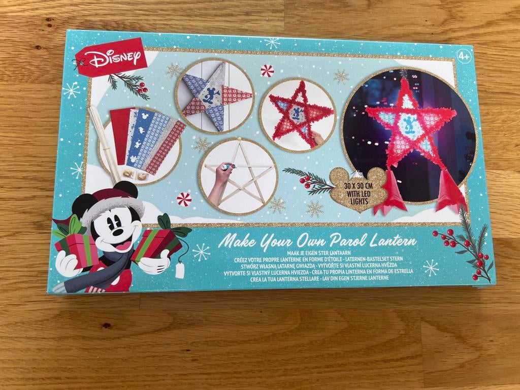 Lanterne étoile Disney Mickey neuve