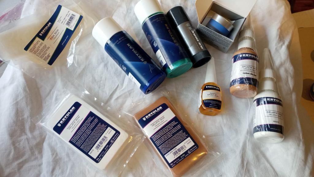 Lot Kryolan neuf jamais utilisé, Ophalen, Zwart, Make-up