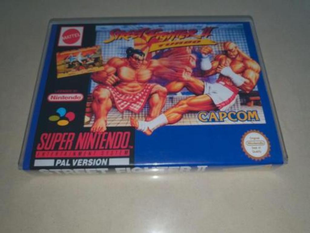Street Fighter 2 Turbo SNES Game Case, Games en Spelcomputers, Verzenden, Zo goed als nieuw