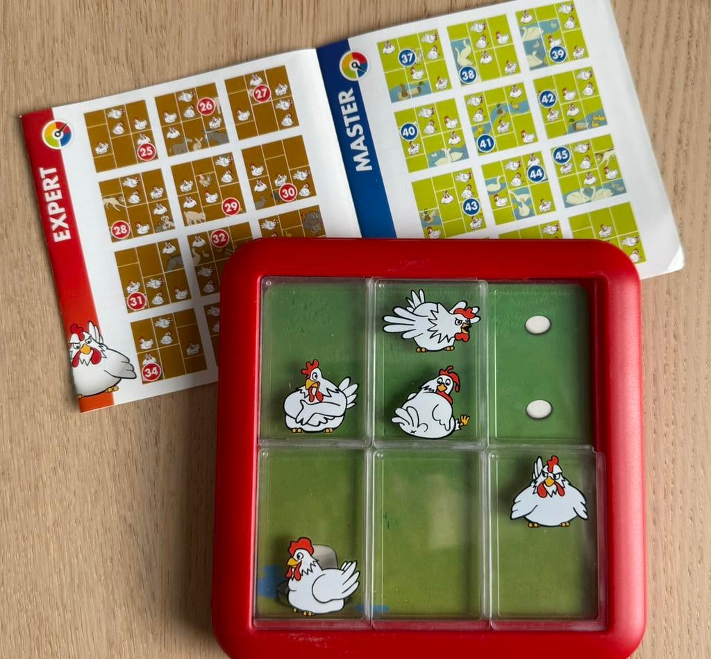 Smartgames ~ chicken shuffle, Hobby en Vrije tijd, Denksport en Puzzels, Zo goed als nieuw, Overige typen, Ophalen of Verzenden