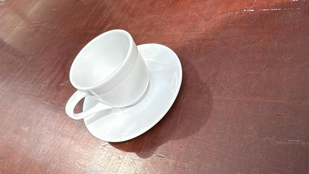Rosenthal Classic Rose 12 mokkakopjes en schoteltjes, Ophalen of Verzenden, Zo goed als nieuw, Effen, Kop(pen) en/of Schotel(s)