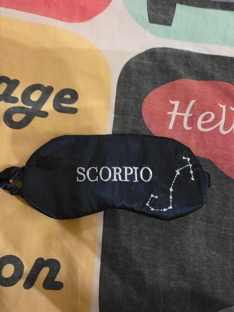 Slaapmasker Scorpio, Ophalen, Zo goed als nieuw