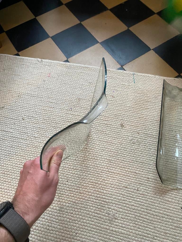 Tuiles de toit en verre en bois, Enlèvement, Tuiles