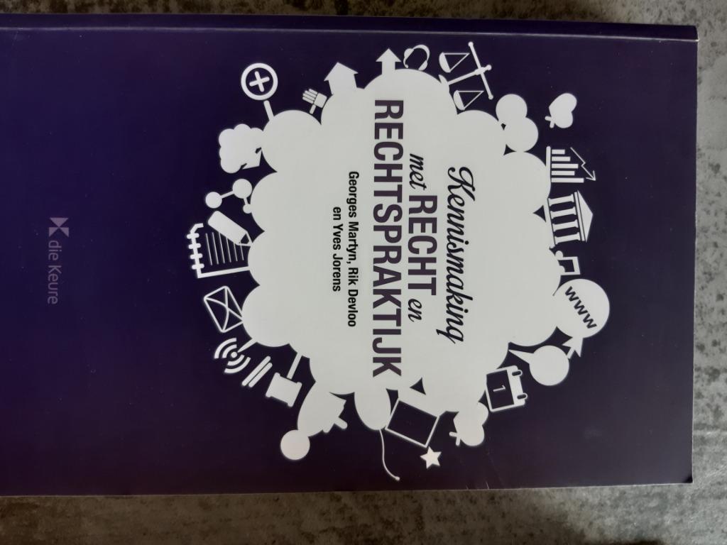 Kennismaking met recht en rechtspraktijk, Boeken, Studieboeken en Cursussen, Ophalen of Verzenden, Gelezen, Hoger Onderwijs, Die Keure