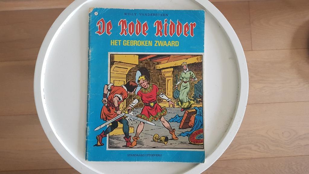 De Rode Ridder - Het gebroken zwaard, Eén stripboek, Ophalen of Verzenden, Gelezen