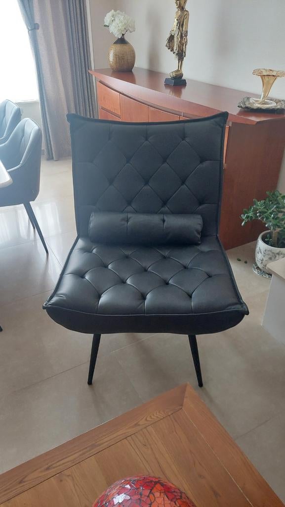 Fauteuil 1 personne couleur noir, Maison & Meubles, Enlèvement