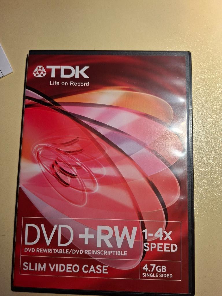 DVD+RW, Herschrijfbaar, Ophalen of Verzenden, Dvd, Nieuw