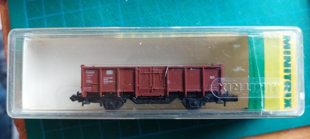 CAMION FOURGON HAUT NLK 0130 MINITRIX 1/160, Trix, Wagon, Comme neuf, Courant continu