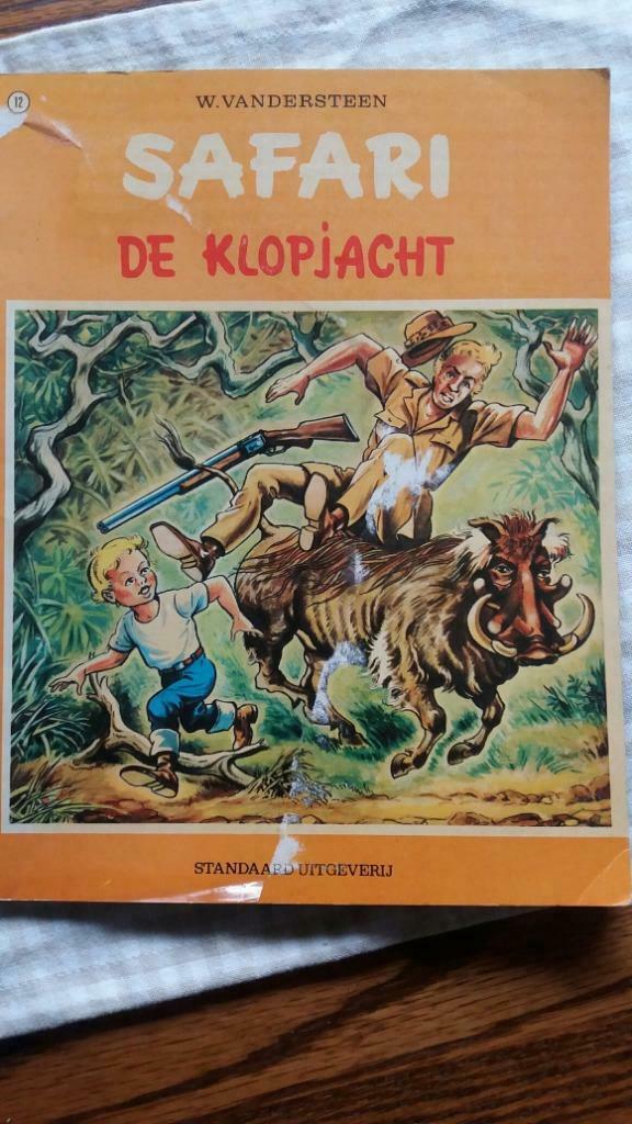 SAFARI - De klopjacht nr. 12 - W. Vandersteen, Livres, BD, Enlèvement ou Envoi, Utilisé, Willy Vandersteen