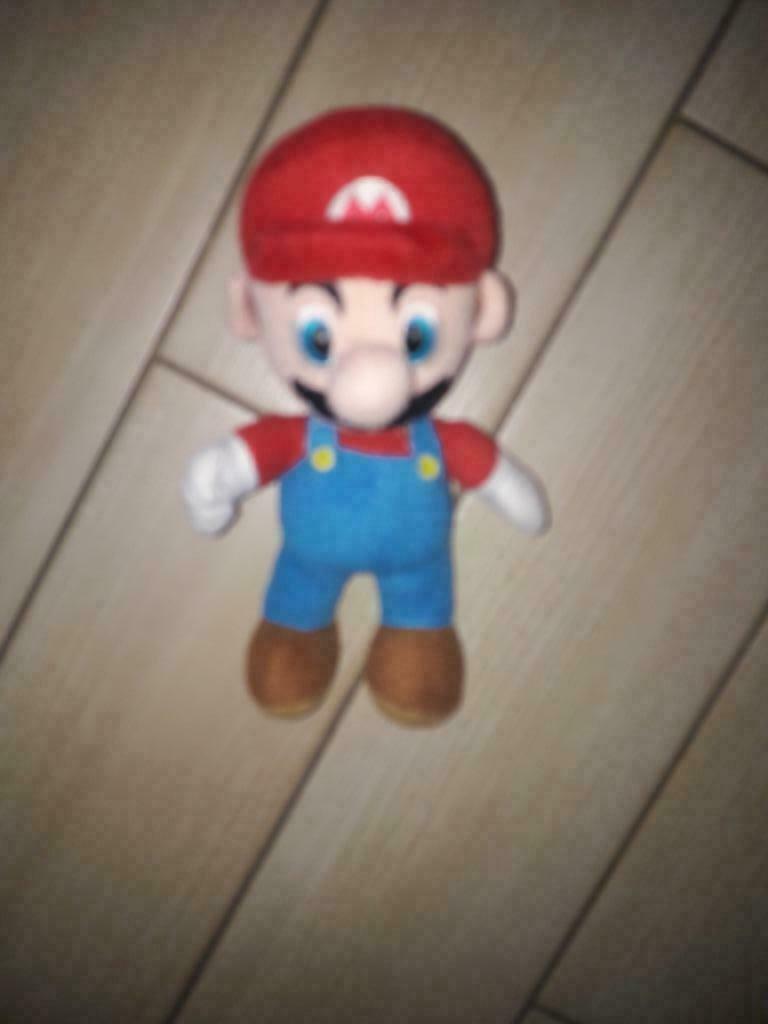Super Mario pluche - 25 cm, Ophalen of Verzenden, Gebruikt, Overige typen