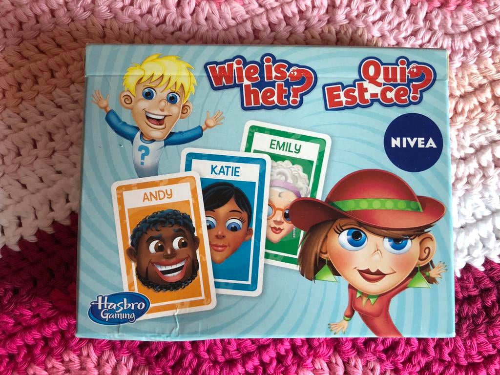Nivea wie is het, Een of twee spelers, Ophalen of Verzenden, Nieuw, HASBRO