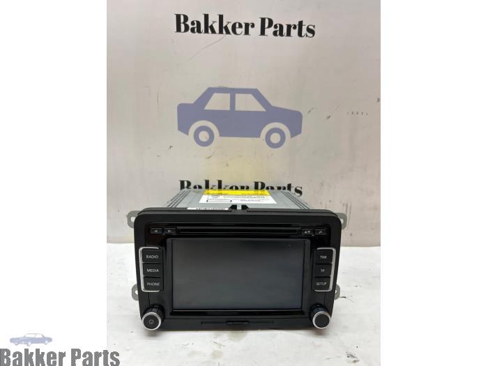Radio CD Speler van een Volkswagen Scirocco, Auto-onderdelen, Elektronica en Kabels, Volkswagen, Gebruikt, 3 maanden garantie