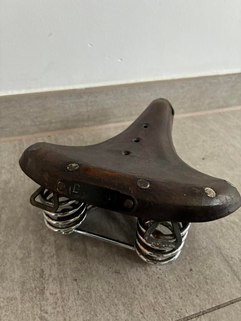 Brooks zadel , antiek, Ophalen of Verzenden, Gebruikt, Zadel