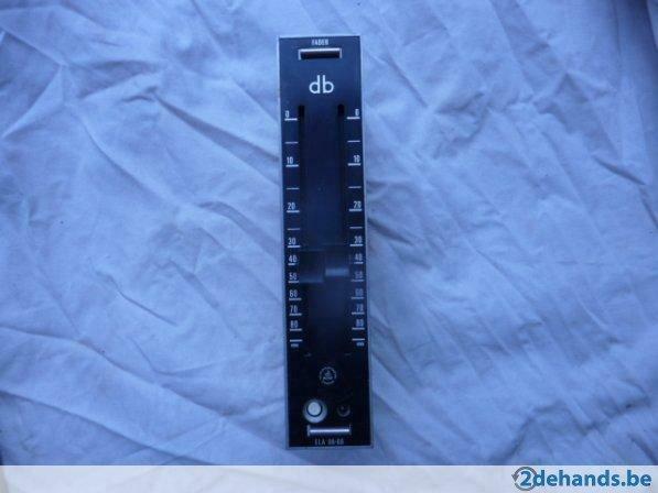 Faders mengtafel professionele studio