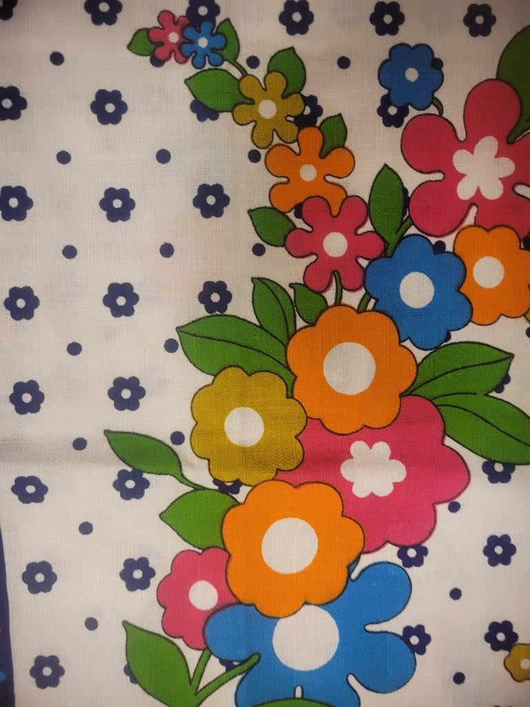 Nieuw retro minitafelkleed uit de jaren zeventig of grote ha, Ophalen of Verzenden
