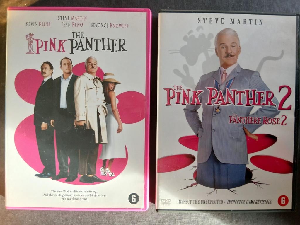 The Pink Panter 1 & 2 - Steve Martin, Vanaf 6 jaar, Ophalen of Verzenden, Zo goed als nieuw, Romantische komedie
