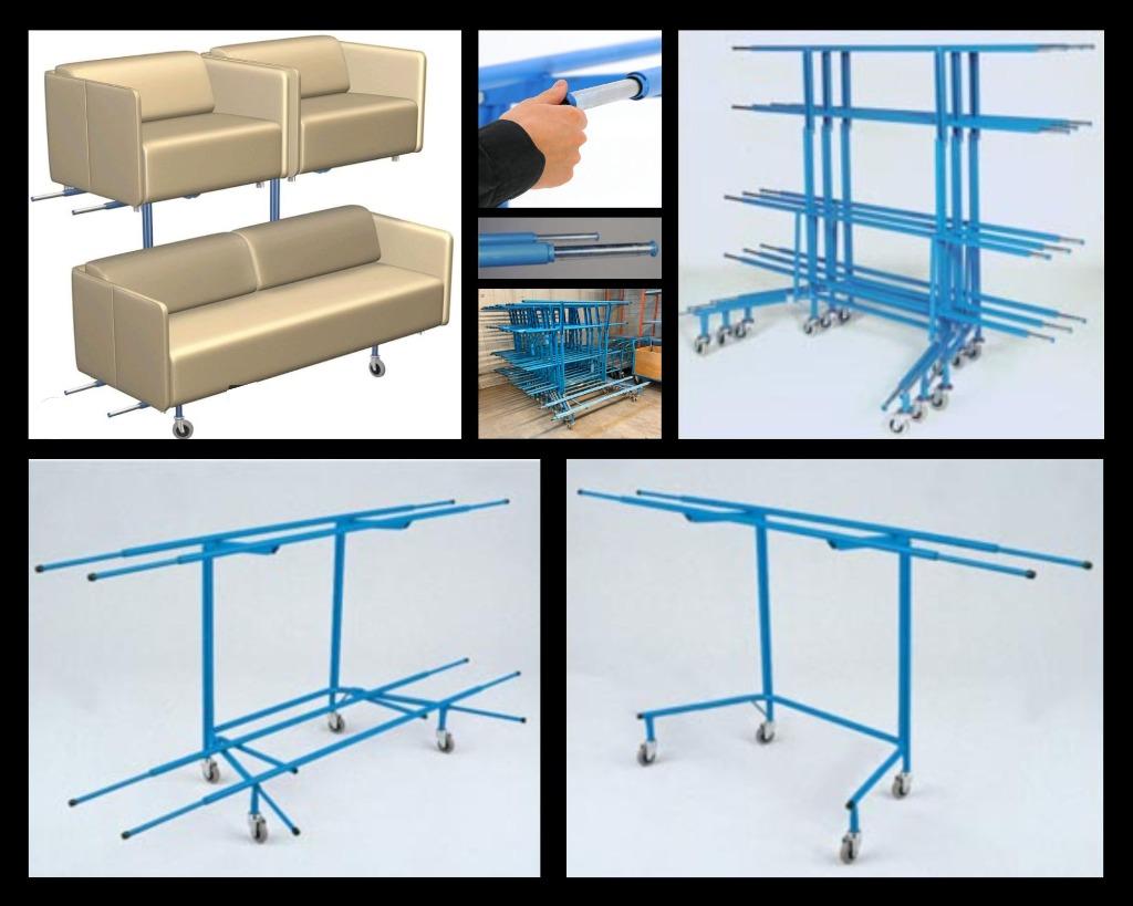 Grote partij als nieuwe tafelkarren & bankstelkarren te koop, Ophalen