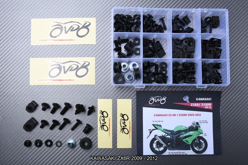 Kit visserie spécifique pour KAWASAKI ZX6R 2009 - 2020, Motos, Enlèvement ou Envoi, Neuf