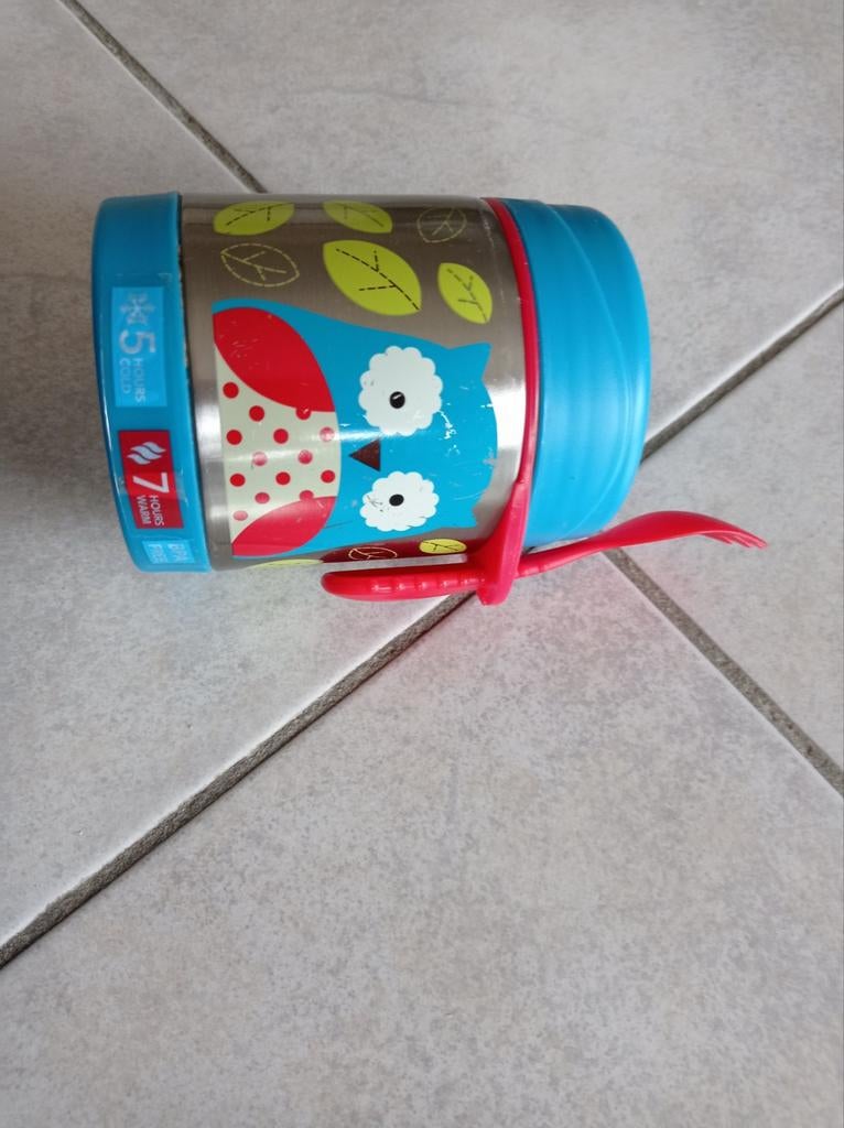 Skip hop zoo thermos snackbox, Kinderen en Baby's, Ophalen of Verzenden, Gebruikt