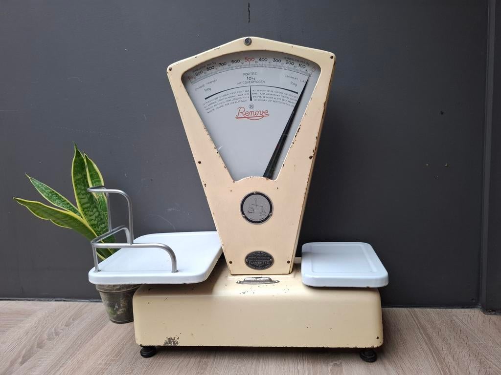 Vintage weegschaal balansen, Enlèvement