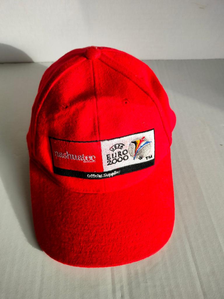 Casquette Rare - Casquette Nashuatec €uro 2000 UEFA, Enlèvement ou Envoi, Utilisé, Chapeau, Casquette ou Écharpe