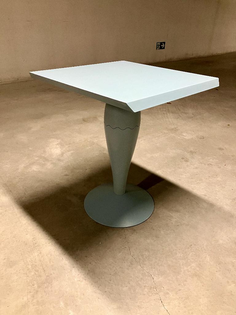 Kartell vierkante Miss Balu tafel van Philippe Starck, Ophalen, Kunststof, Gebruikt, 50 tot 100 cm