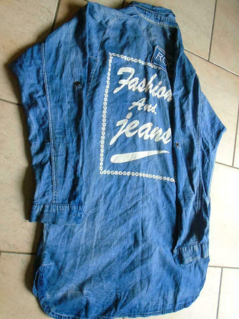 BLOUSE-CHEMISIER  FEMME T M"MAYxCO", Taille 38/40 (M), Enlèvement ou Envoi, Porté, Bleu