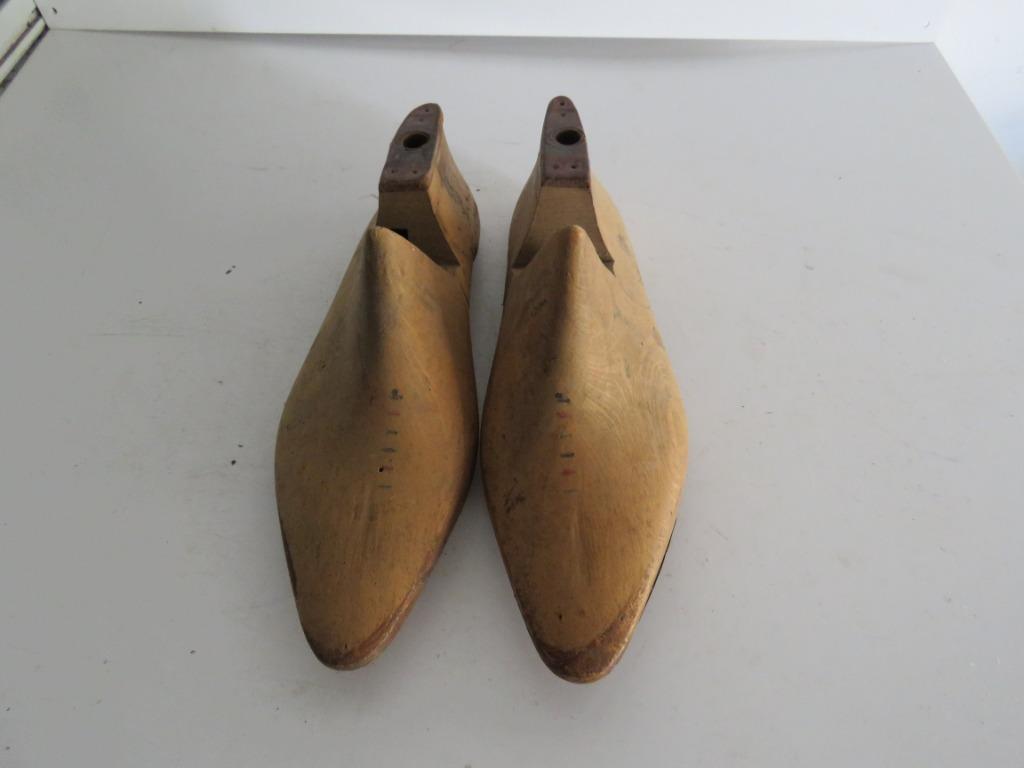 Paar Oude schoenleesten maat 39, Antiek en Kunst, Ophalen of Verzenden