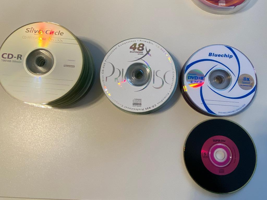 Lot de DVD/CD vierges, Informatique & Logiciels, Enlèvement ou Envoi, Neuf, Cd, Réinscriptible