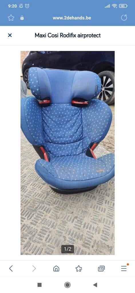Autostoel Maxi-Cosi rodifix airprotect, Ophalen, Maxi-Cosi, Isofix