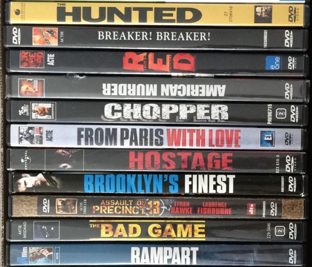 Lot DVD's: Actie (meerdere foto's, apart verkrijgbaar), Enlèvement ou Envoi, Comme neuf