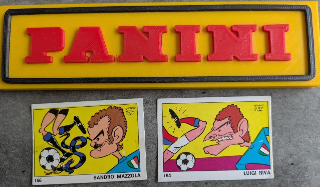 AUTOCOLLANTS PANINI OK VIP 2 MAZZOLA ET RIVA NOS 164/166, Envoi, Comme neuf, Autocollant