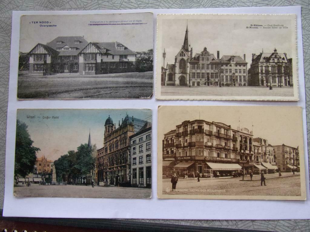 cartes postales Provinces Belges 1900-1930, Collections, Enlèvement ou Envoi, Avant 1920, Affranchie