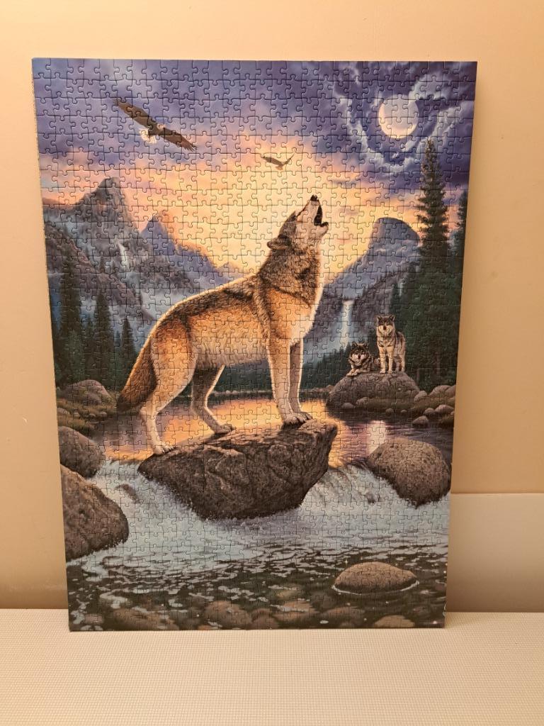 Puzzel wolven, Ophalen, Zo goed als nieuw, Legpuzzel