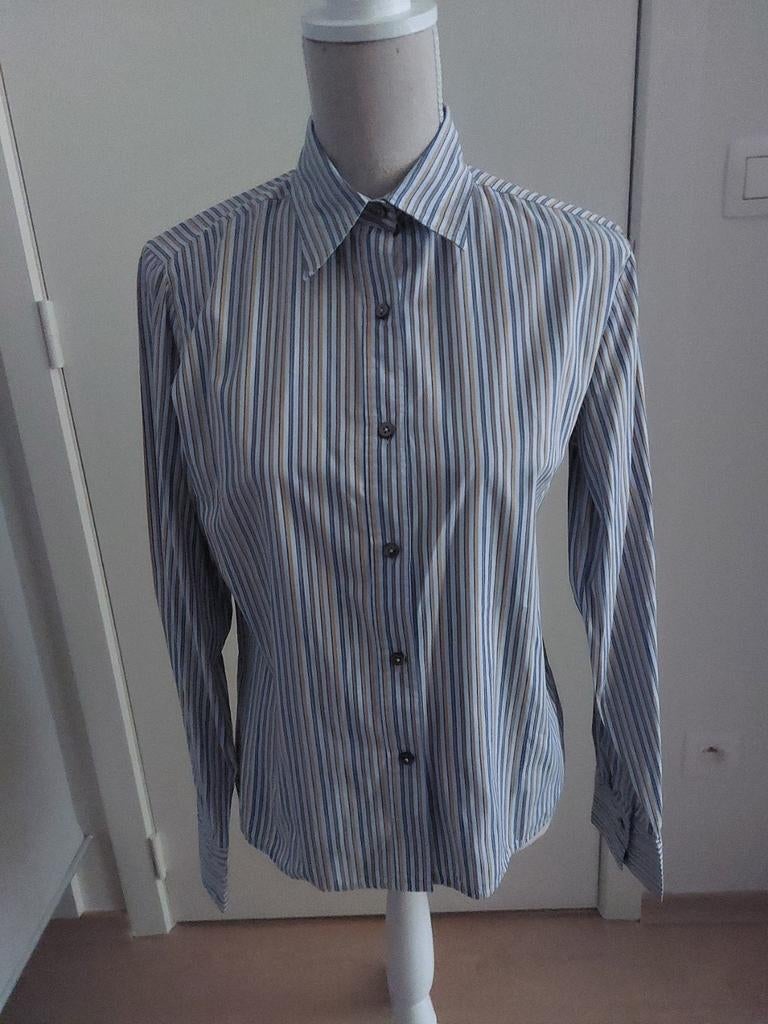 Gestreepte dames blouse, Ophalen of Verzenden, Zo goed als nieuw, Maat 38/40 (M)