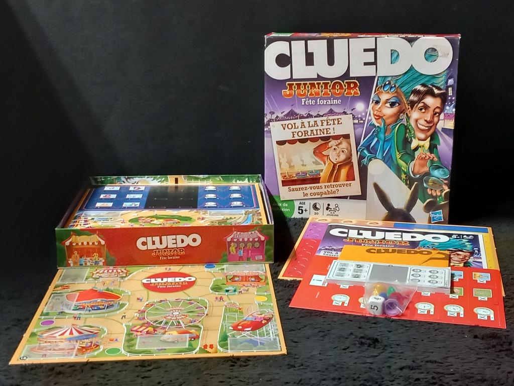 STOPZETTING VERZAMELING Cluedo junior fete foraine, Enlèvement ou Envoi, Utilisé