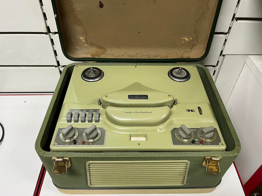 ReVoX F36 bandrecorder - jaren 60, Audio, Tv en Foto, Ophalen, Bandrecorder