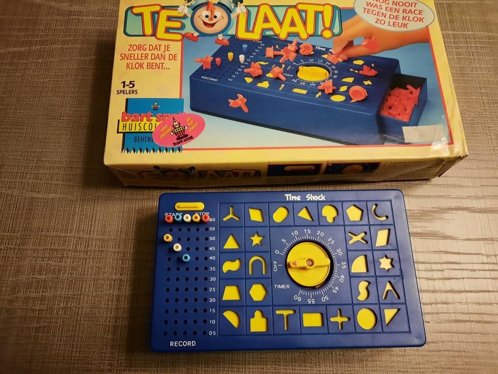 Jeu de société "Trop tard" vintage, Enlèvement ou Envoi, Comme neuf