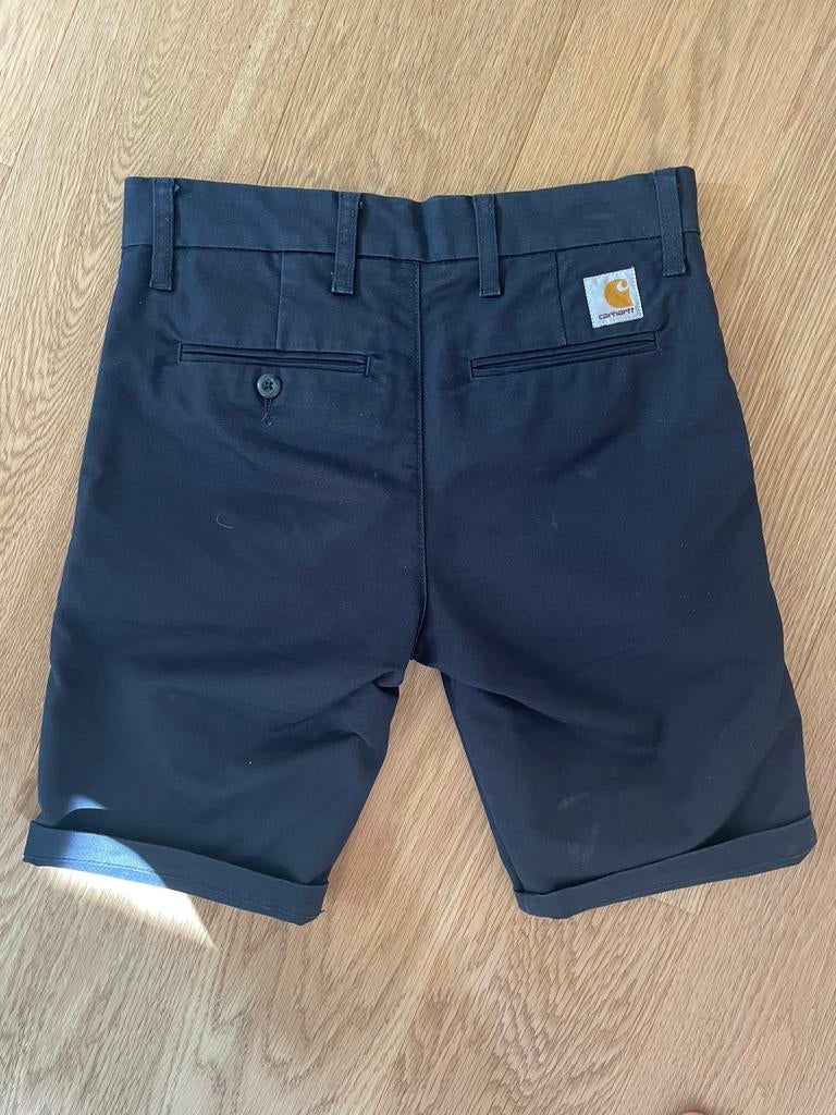 Short Carhartt maat 27 donkerblauw, Enlèvement ou Envoi, Comme neuf
