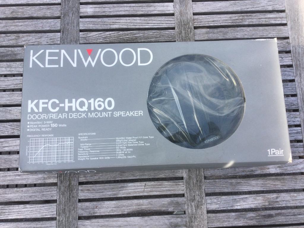 Kenwood luidsprekers voor auto, Ophalen of Verzenden, Nieuw